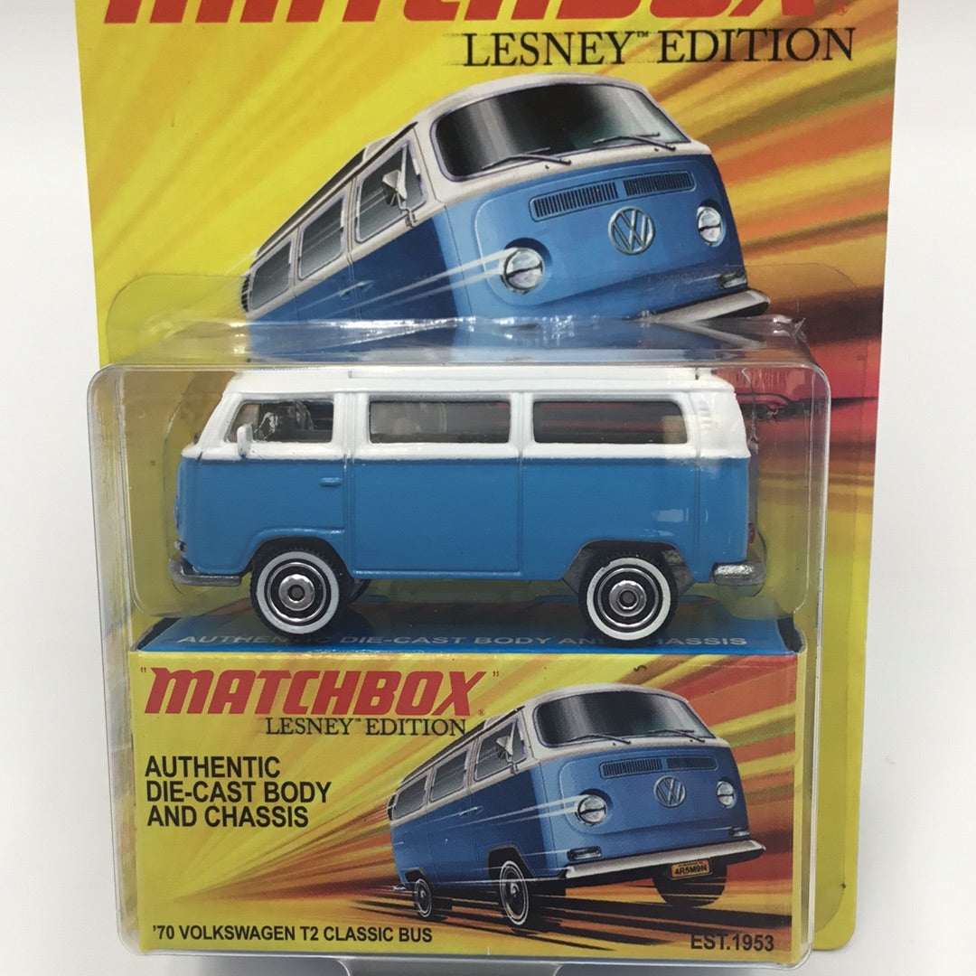 Matchbox Lesley Edition 70 Volkswagen T2 Classic Bus VHTF