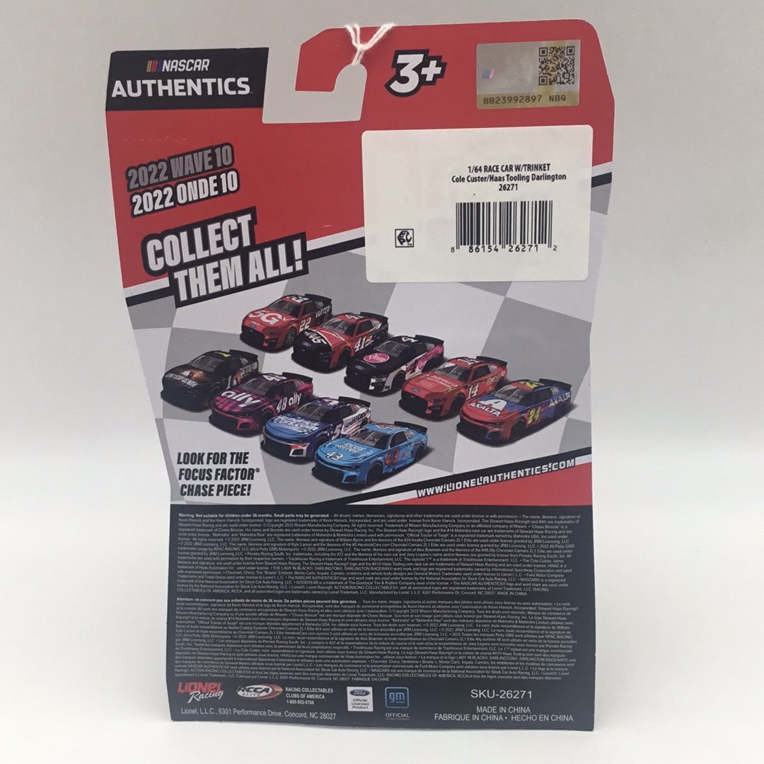 2022 nascar authentics wave 10 41 Cole Custer haas LL3