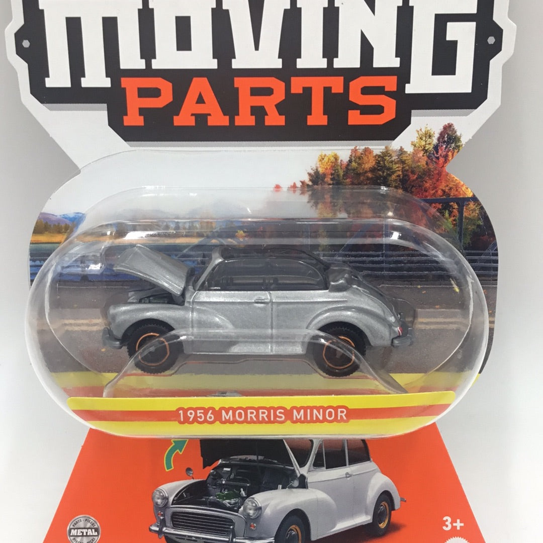 2023 Matchbox Moving Parts 1956 Morris Minor silver 164A