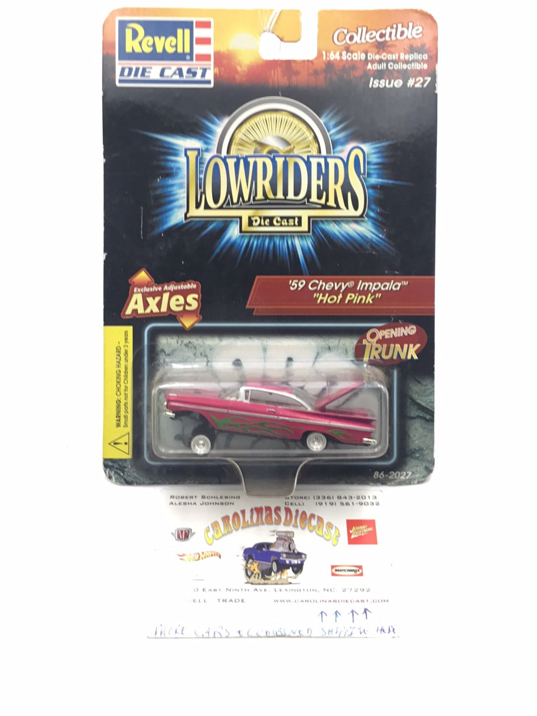 Revell Lowriders 1959 Chevy Impala Hot Pink