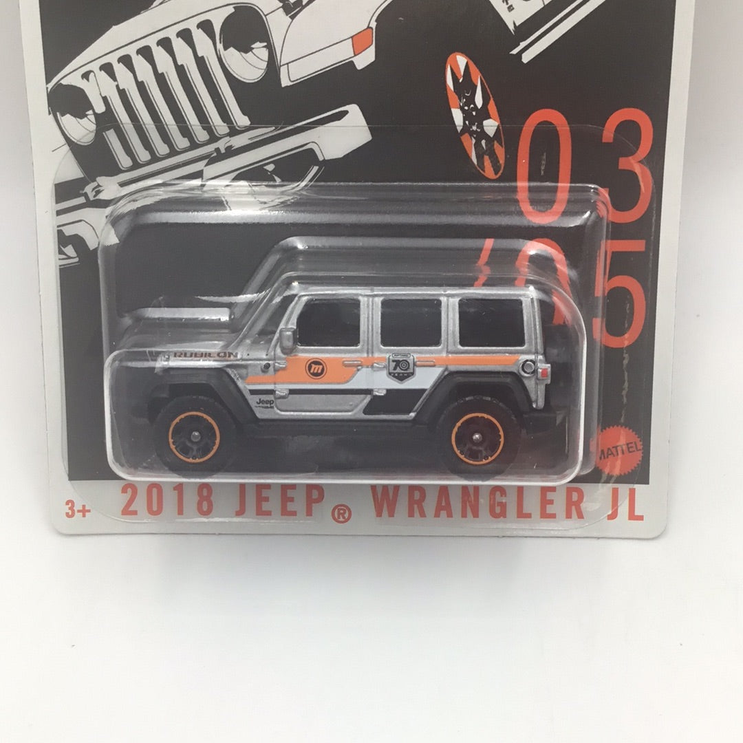 2023 matchbox 70 years Special Edition 3/5 2018 Jeep Wrangler JL #3 KK4