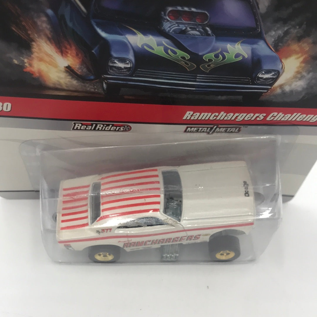 Hot wheels drag strip demons 3/30 Ramchargers Challenger real riders htf