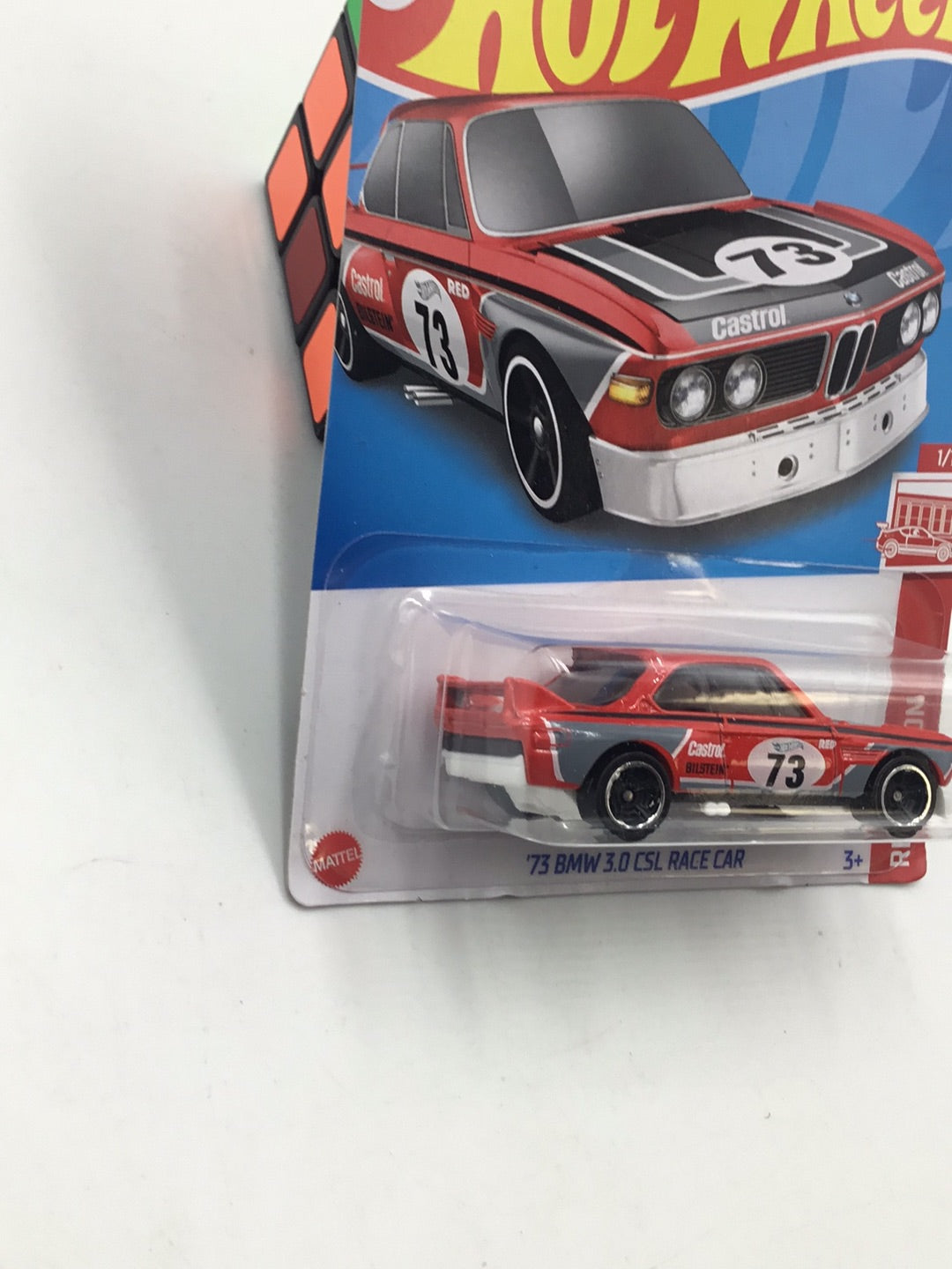 2022 hot wheels red edition #34 73 BMW 3.0 CSL Race Car target red AA1