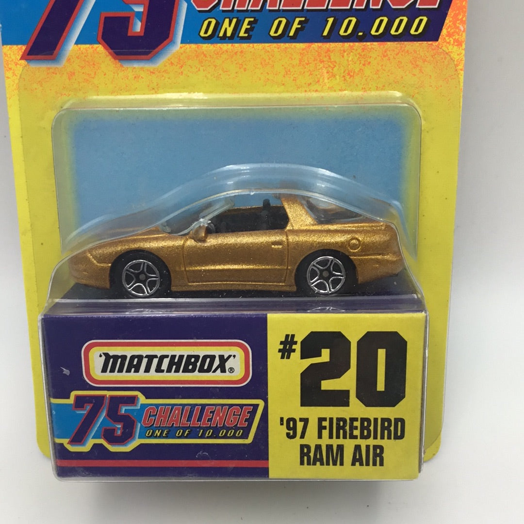Matchbox 75 Challenge #20 ‘97 Firebird Ram Air SR