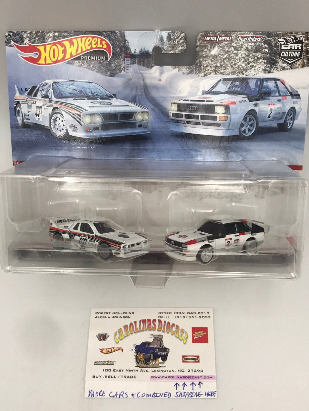 Hot wheels car culture team 2 pack target exclusive Lancia Rally 037 84 Audi Sport Quattro 282G