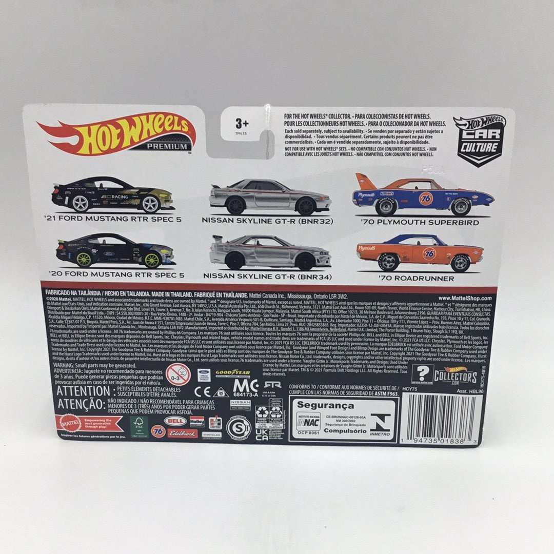 Hot wheels car culture team 2 pack target exclusive Nissan Skyline GT-R BNR32 BNR34