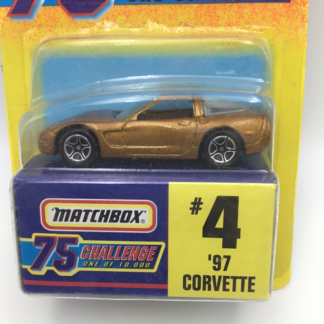 Matchbox 75 Challenge #4 ‘97 Corvette 163B