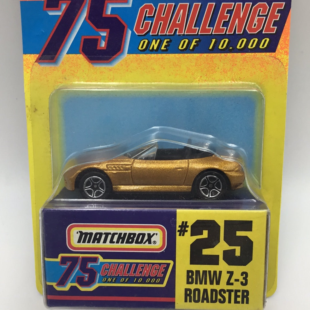 Matchbox 75 Challenge #25 BMW Z-3 Roadster SR