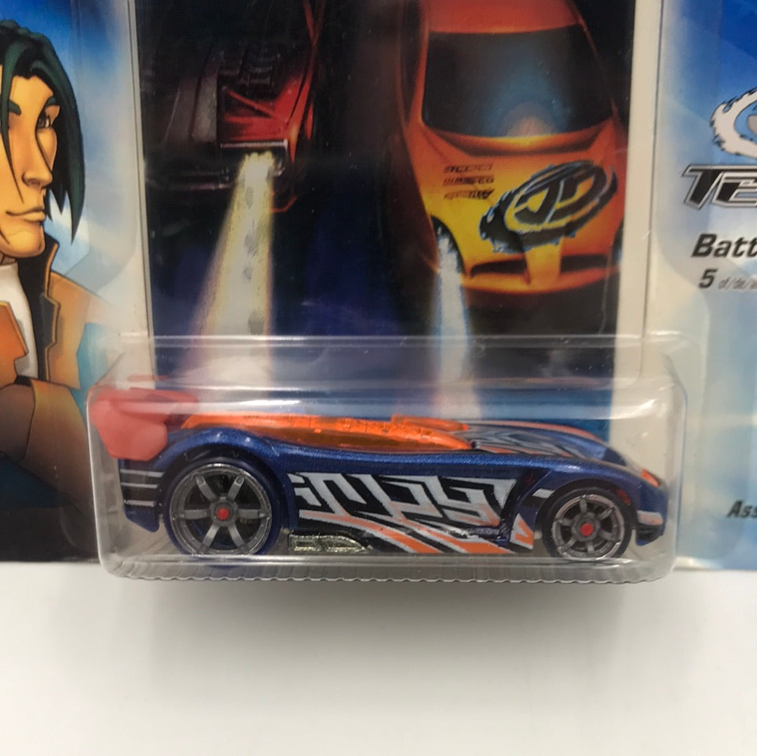 Hot wheels Acceleracers Teku Battle Spec 5 of 9 VHTF Blue CM6 int. Car –  carolinasdiecast