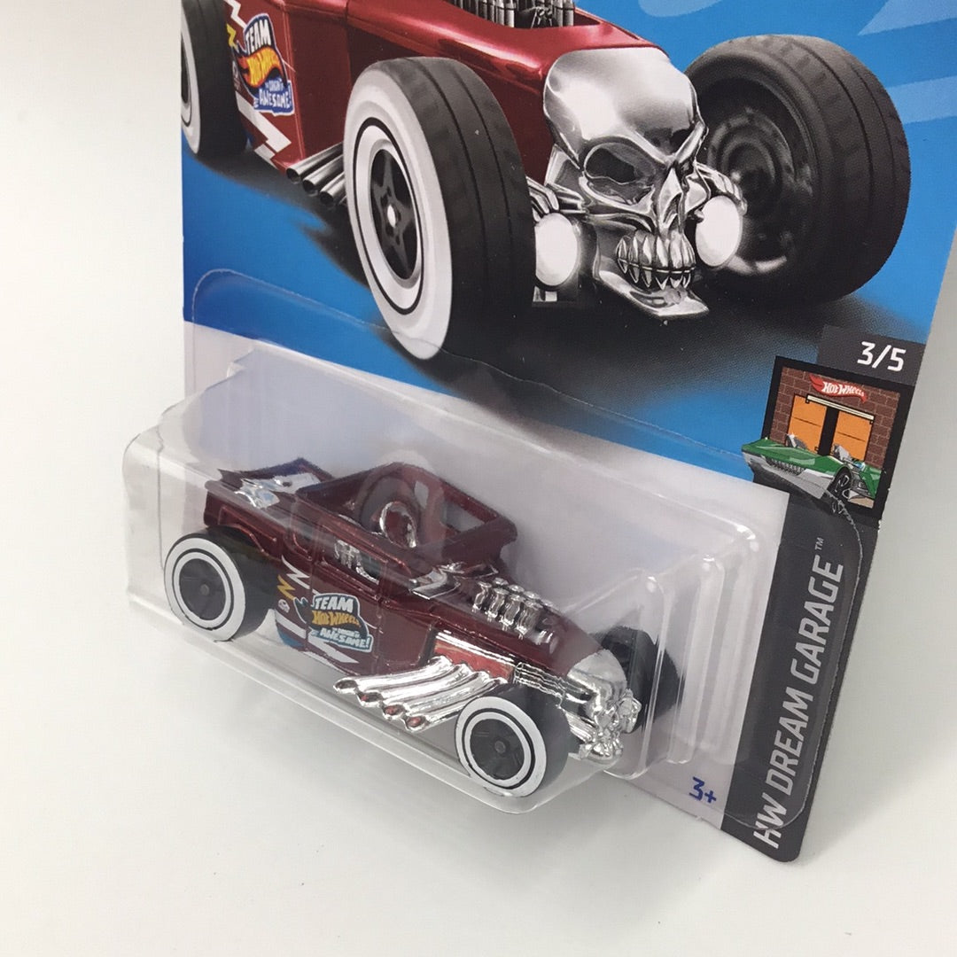 2023 hot wheels J case #60 Bone Shaker