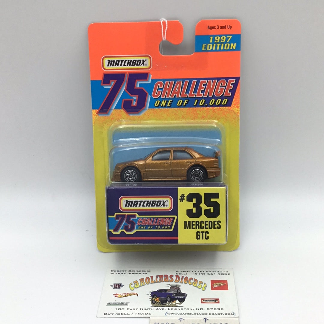 Matchbox 75 Challenge #35 Mercedes GTC 163D