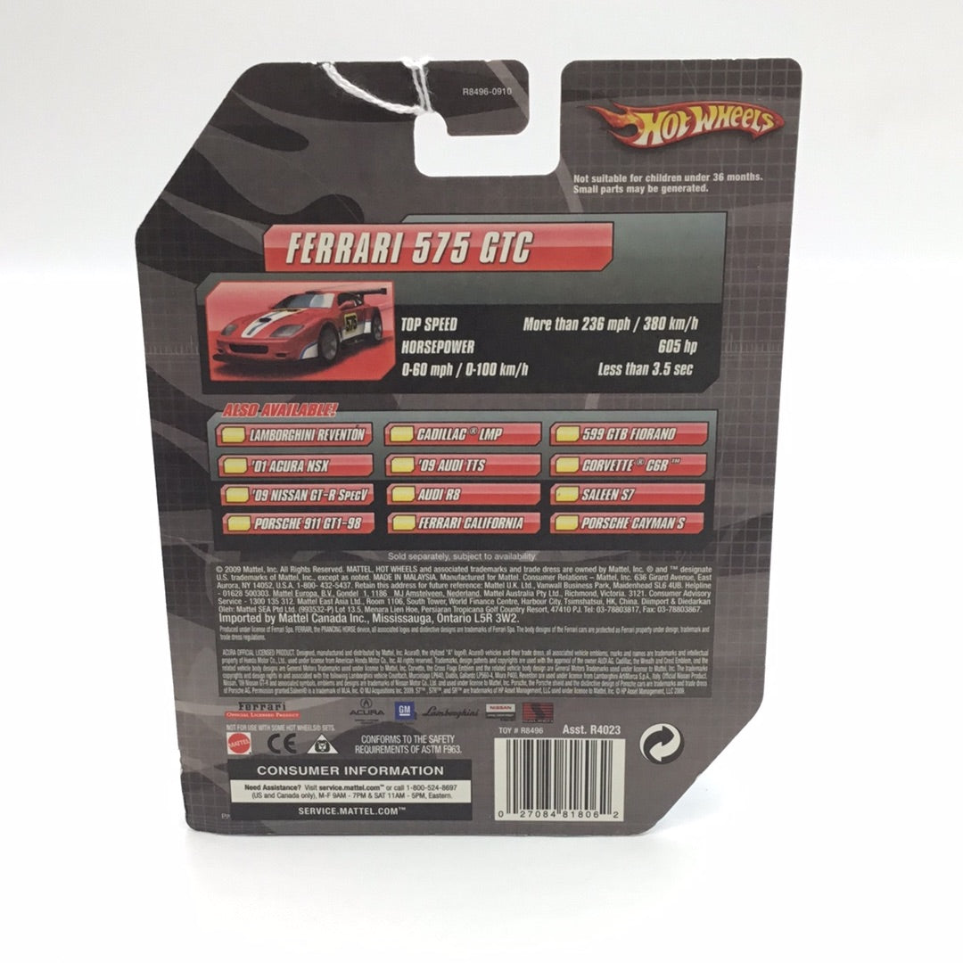 Hot wheels Speed Machines Ferrari 575 GTC Red VHTF