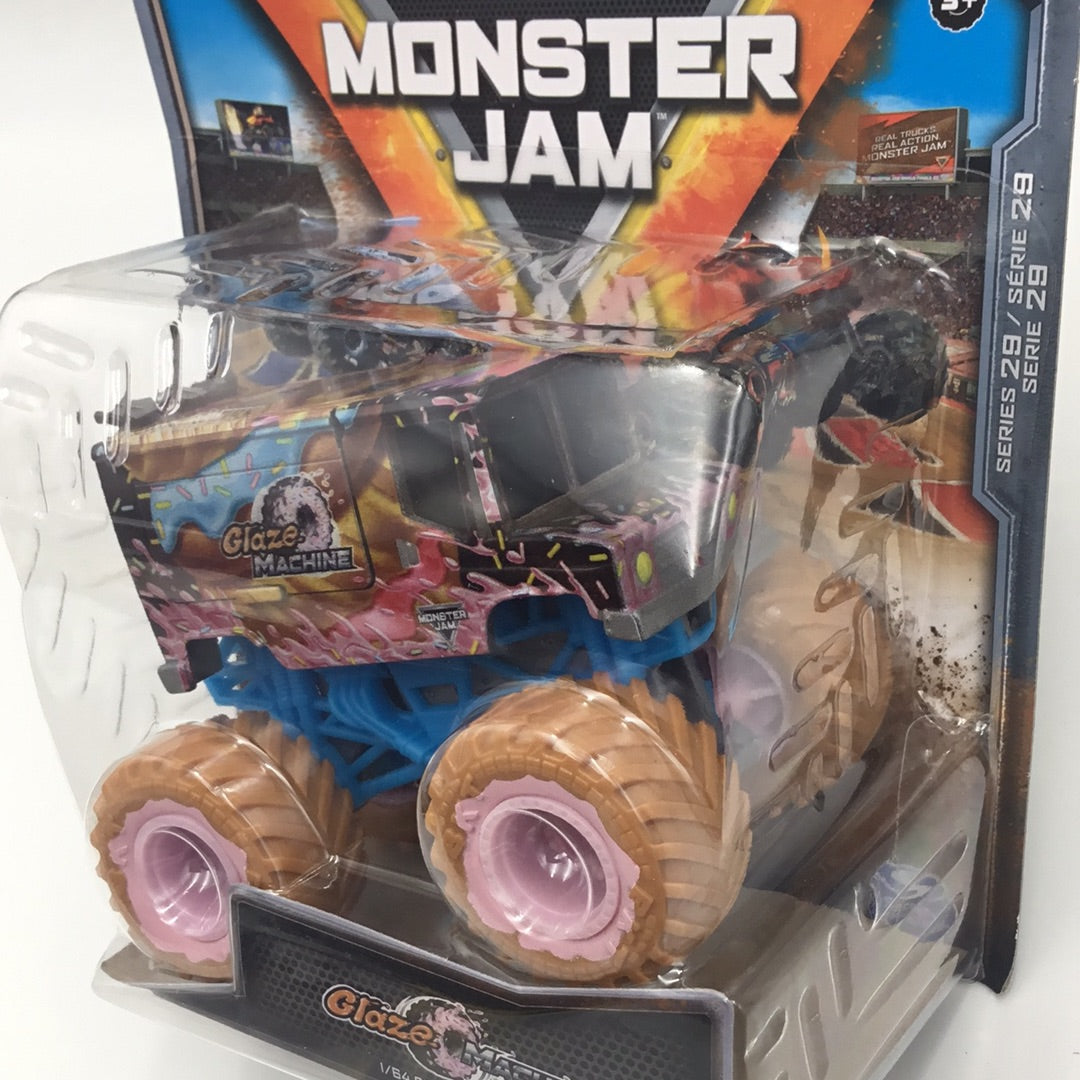 2022 monster jam Series 29 Glaze Machine chase new!!