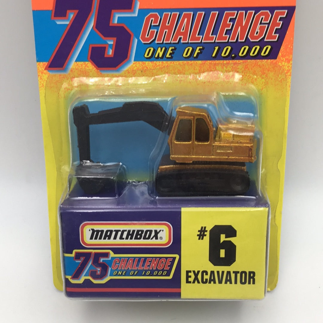 Matchbox 75 Challenge #6 Excavator 163E