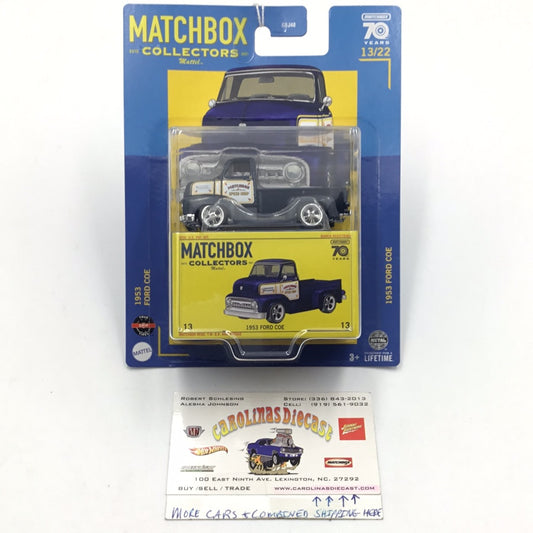 2023 matchbox Collectors #13 1953 Ford COE 13/22