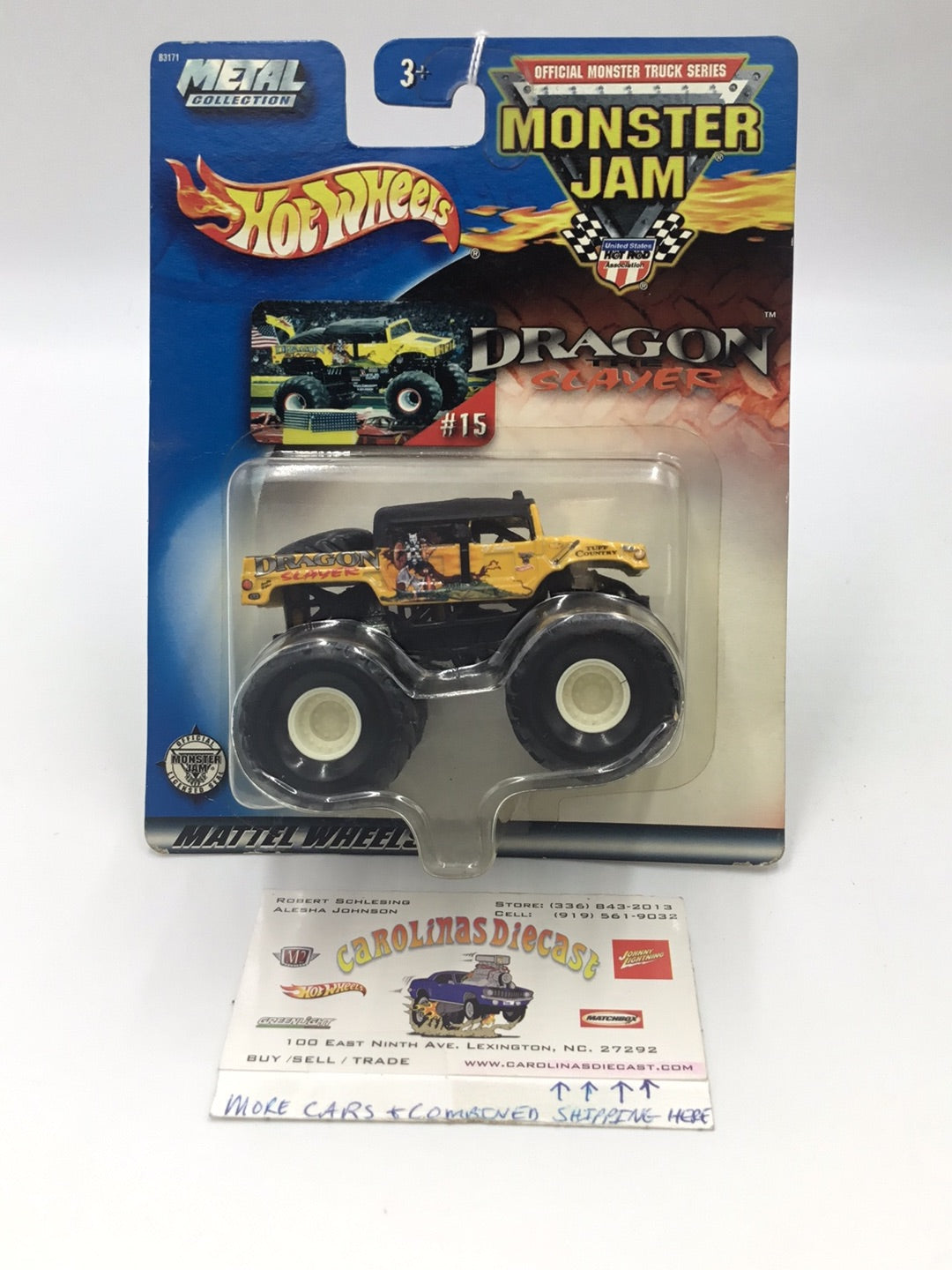 Hot Wheels monster jam #15 Dragon Slayer – carolinasdiecast