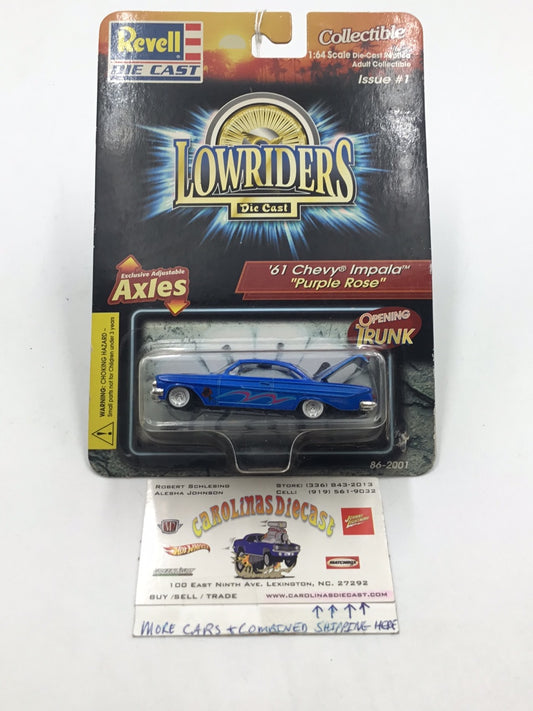 Revell Lowriders 1961 Chevy Impala Purple Rose #2