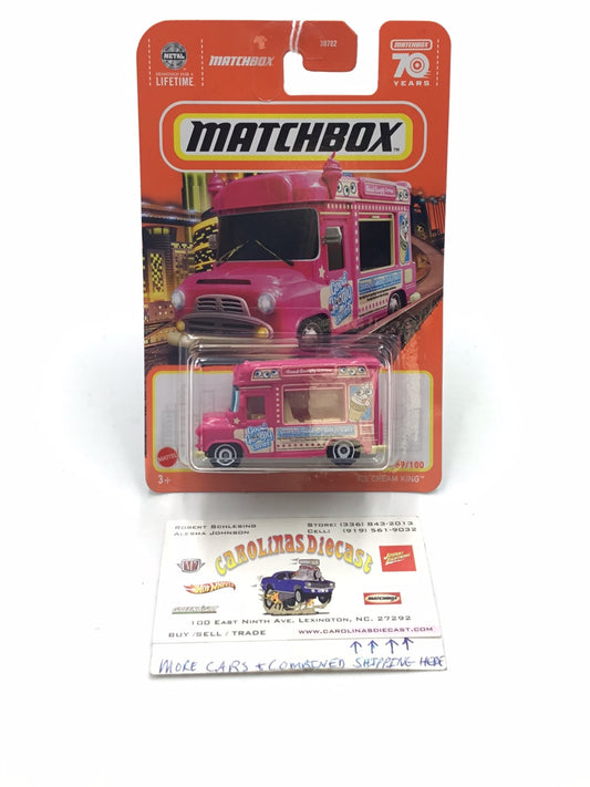 2023 matchbox 70 years #59 Ice Cream King U2