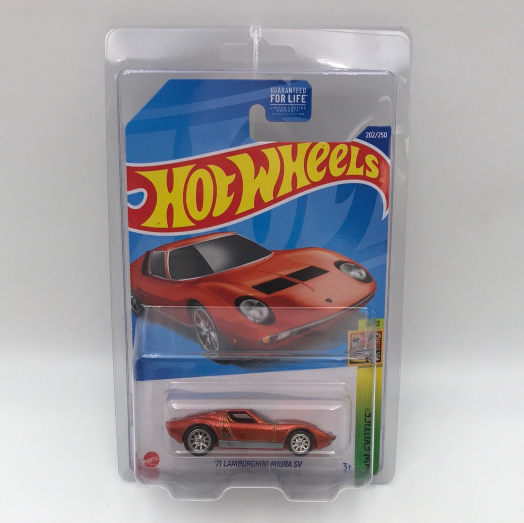 Hot Wheels 71' shops Lamborghini Miura SV Super Treasure Hunt