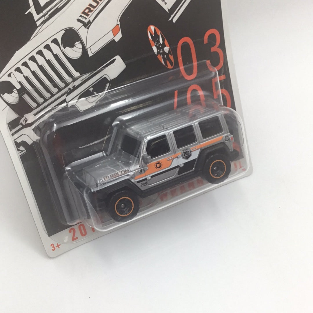 2023 matchbox 70 years Special Edition 3/5 2018 Jeep Wrangler JL #3 KK4