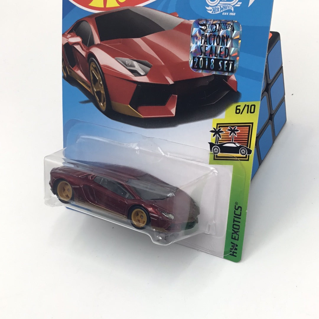 2018 hot wheels super treasure hunt Aventador Miura Homage factory sea –  carolinasdiecast