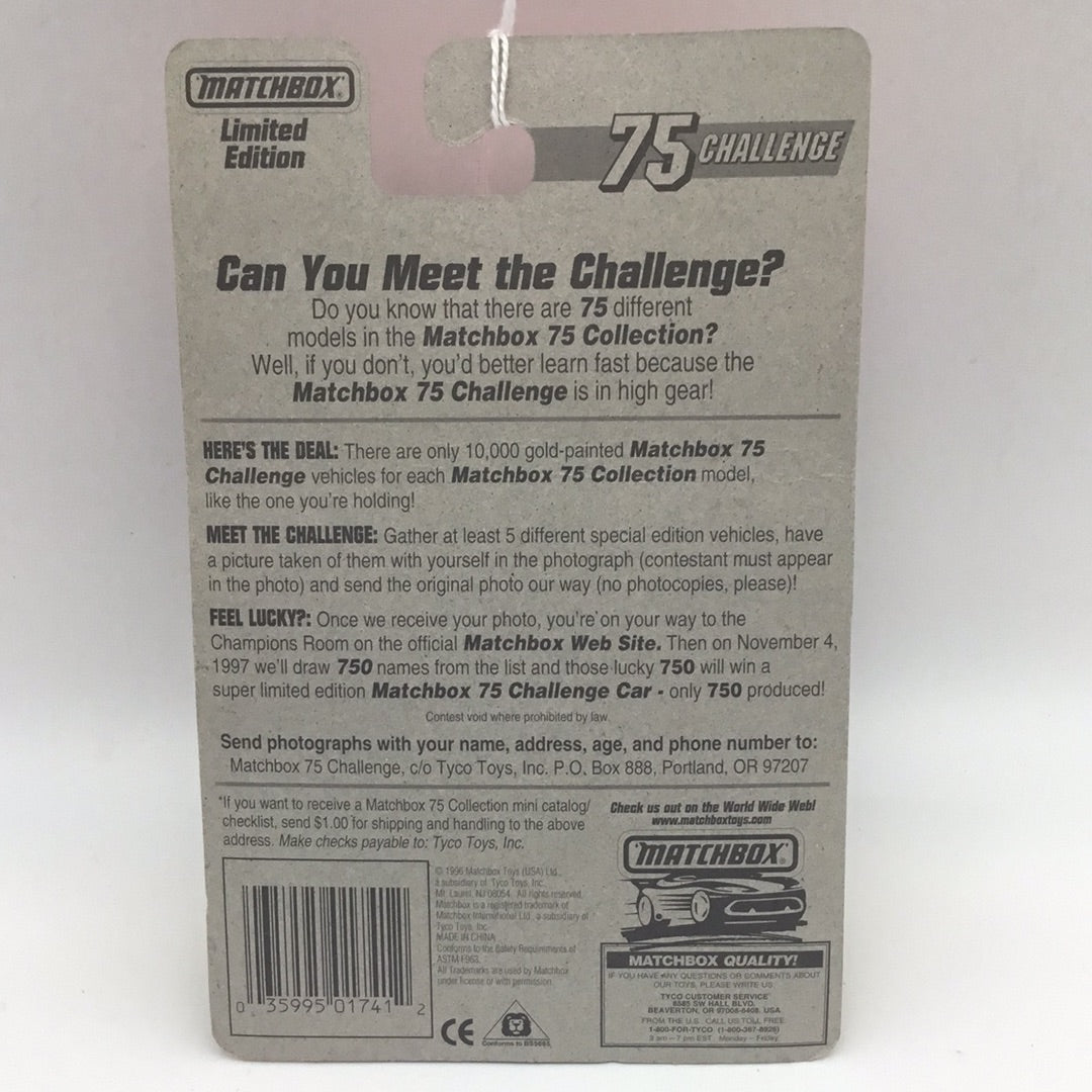 Matchbox 75 Challenge #7 T Bird Stock Car 163D