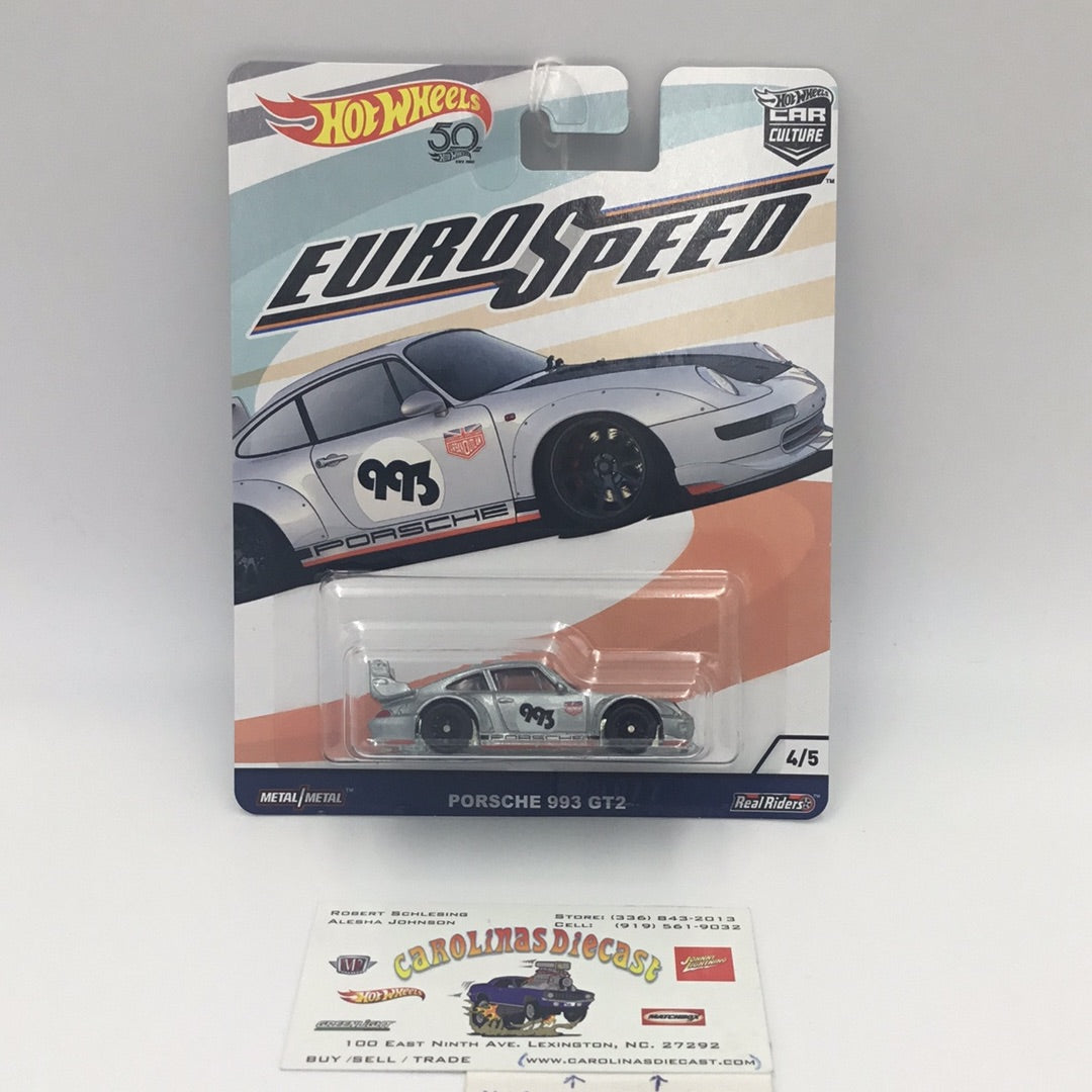 Hot wheels Euro Speed 4/5 Porsche 993 GT2