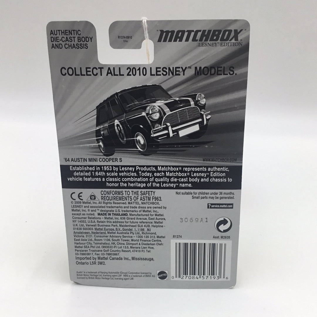 Matchbox Lesley Edition 64 Austin Mini Cooper S VHTF