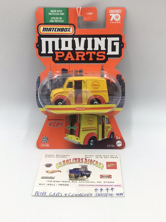 2023 Matchbox Moving Parts Divco Milk Truck shell NEW