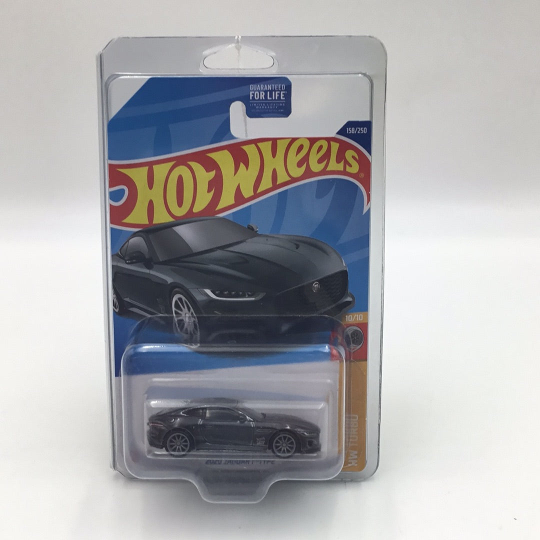 2022 hot wheels super treasure hunt 2020 Jaguar F-Type US Card W/ Protector