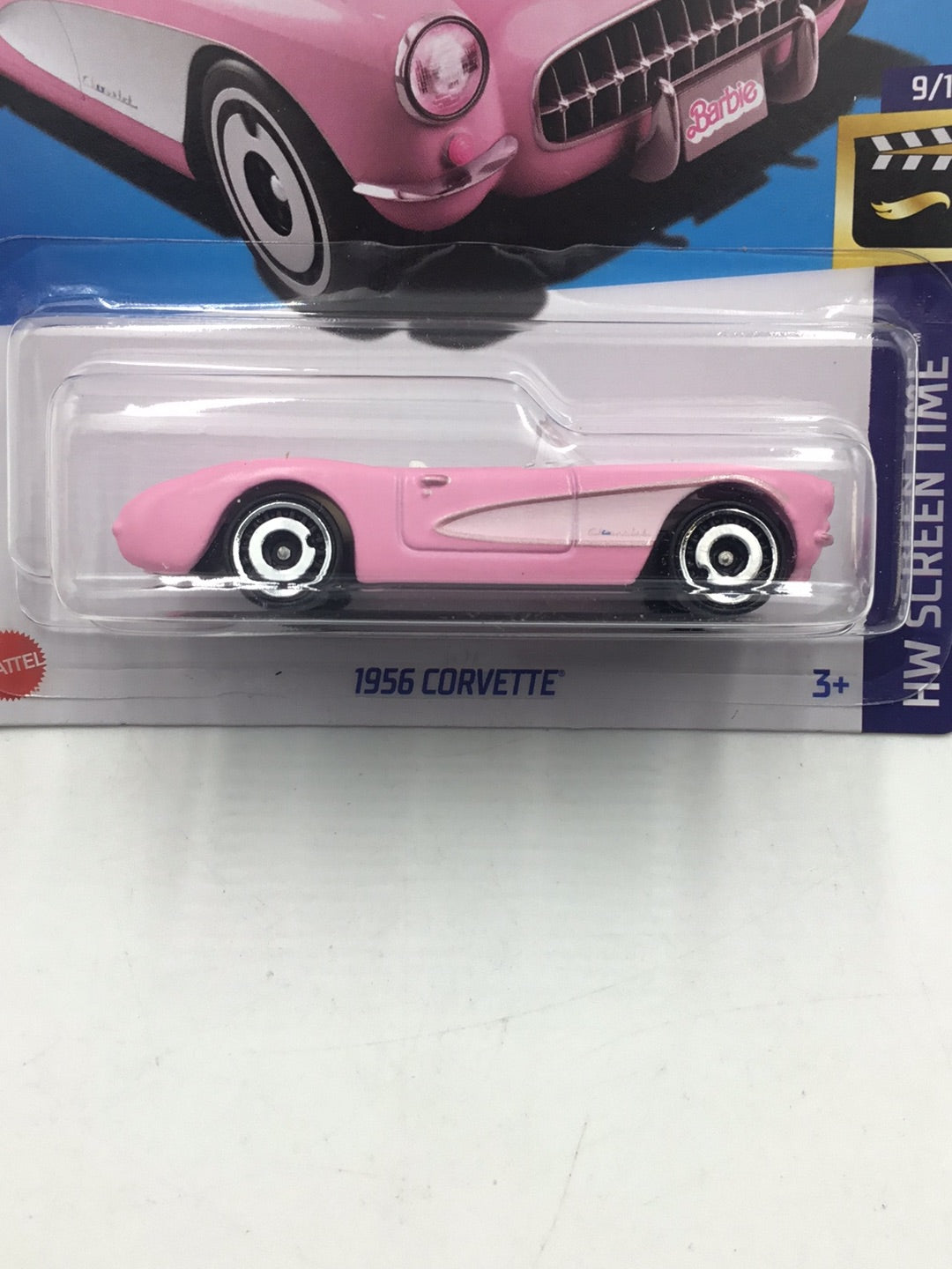 2023 hot wheels K case #183 Barbie 1956 Corvette DD1