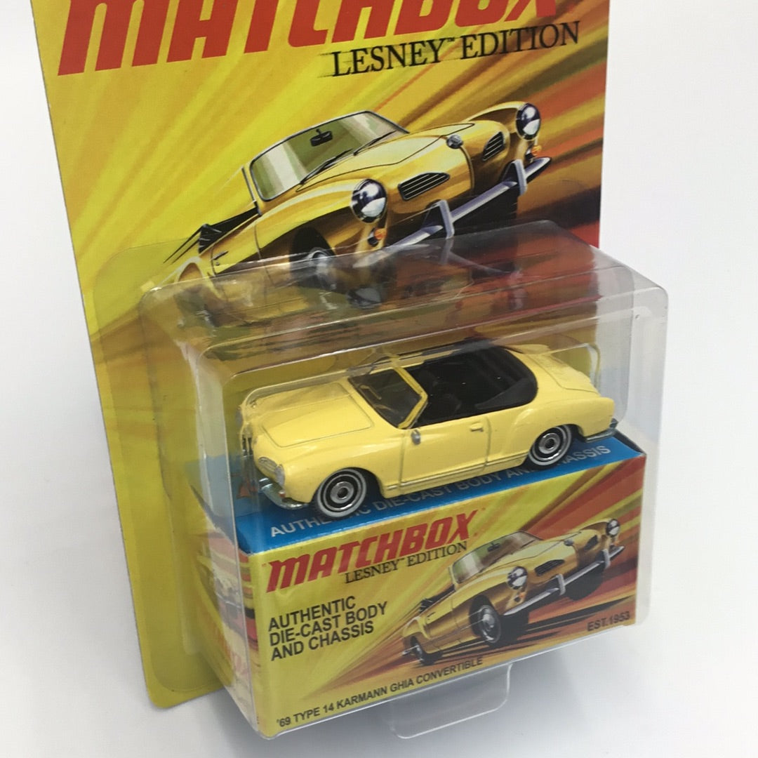 Matchbox Lesley Edition 69 Type 14 Karmann Ghia Convertible VHTF