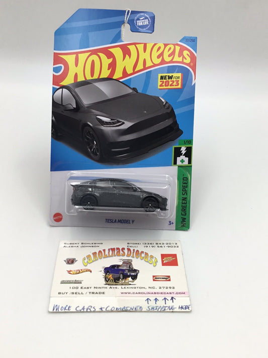 2023 hot wheels H case #37 Tesla Model Y 49A