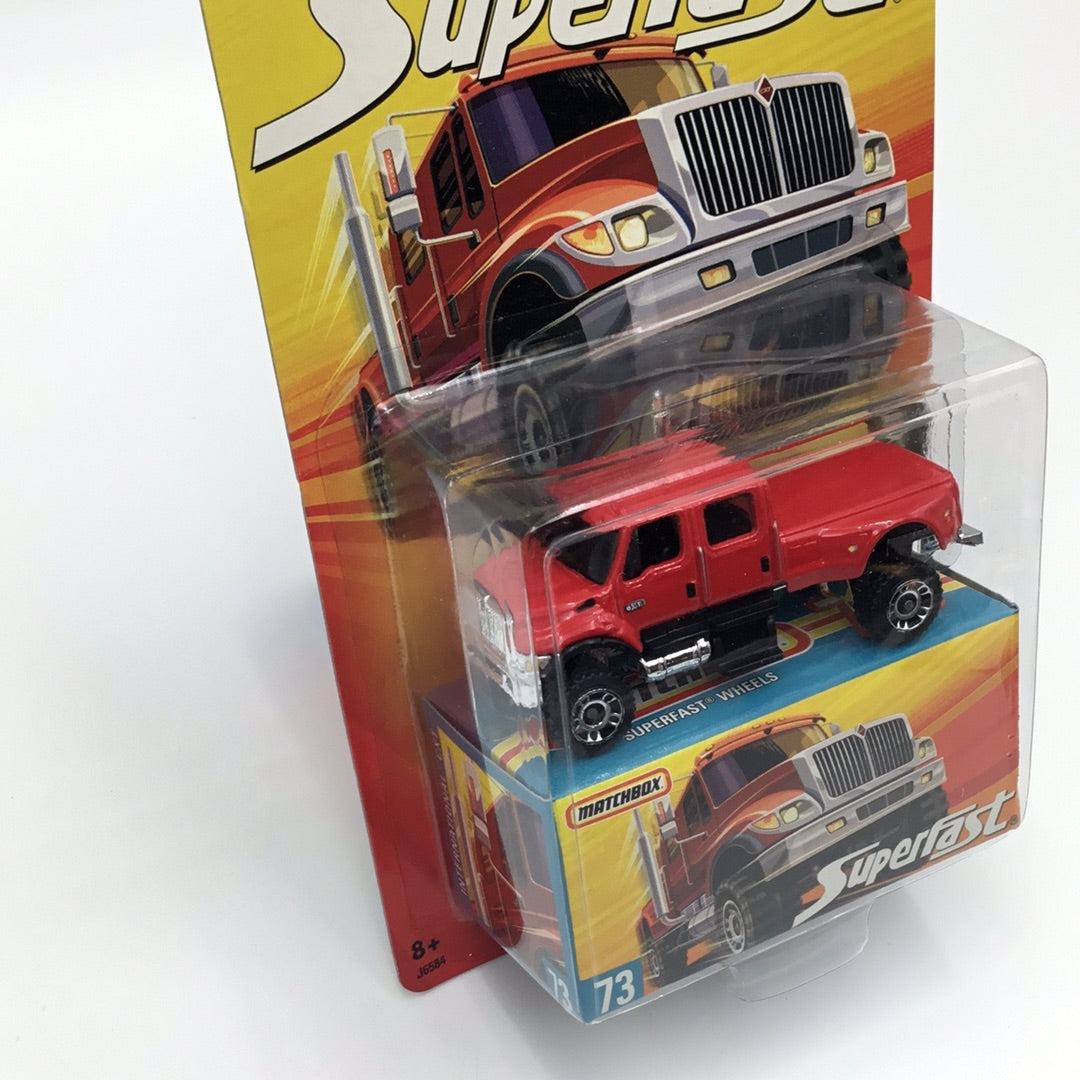 Matchbox Superfast #73 International  CXT red Limited to 15,500 174F