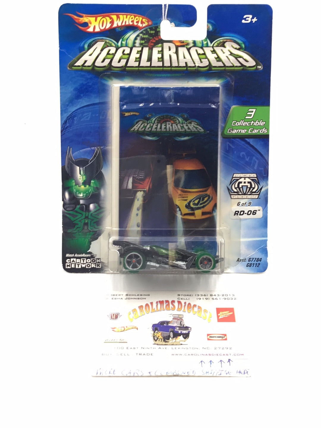 Hot wheels Acceleracers Racing Drones RD-06 cm5 wheels 6 of 9