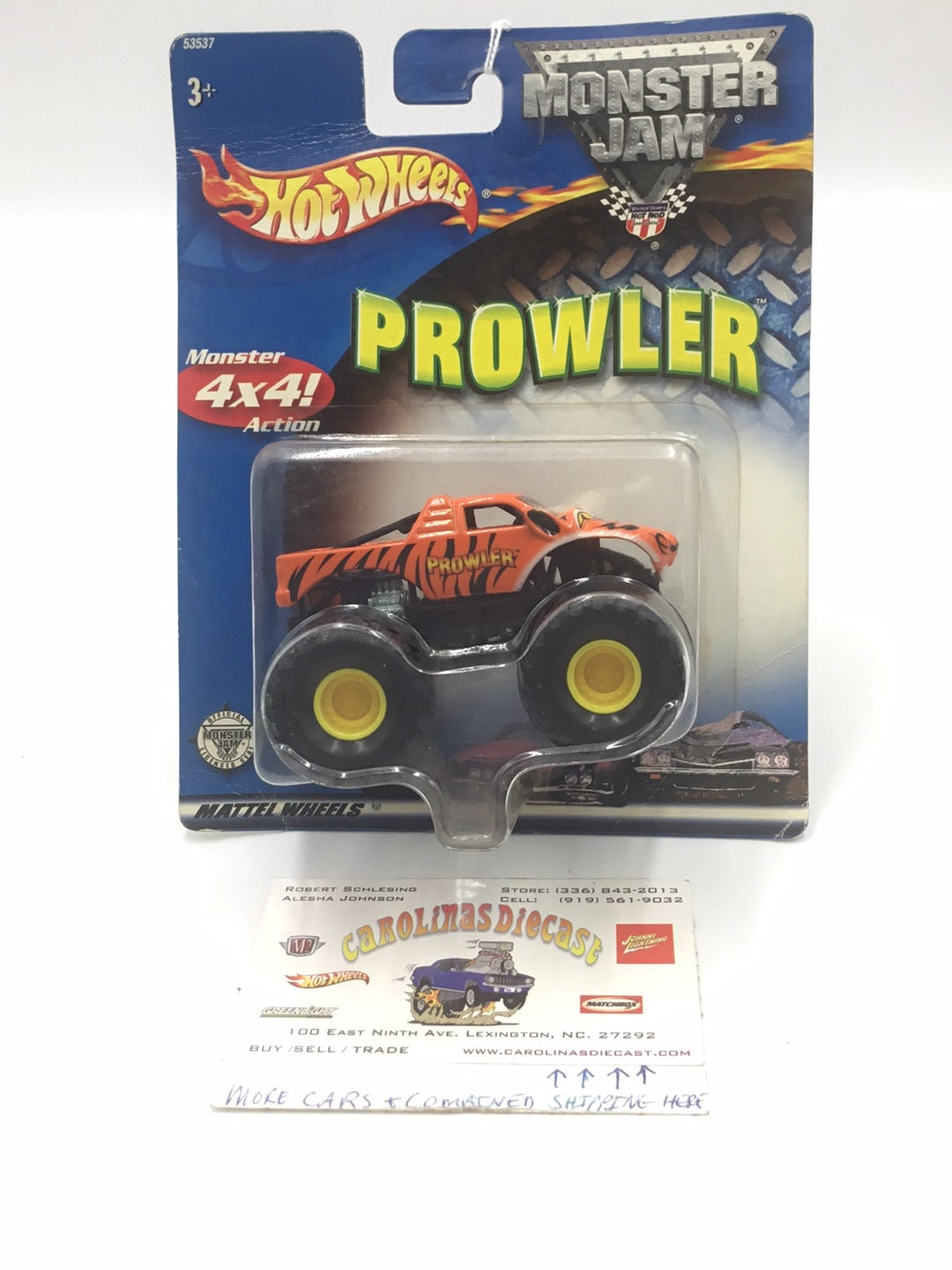 Hot Wheels monster jam Prowler