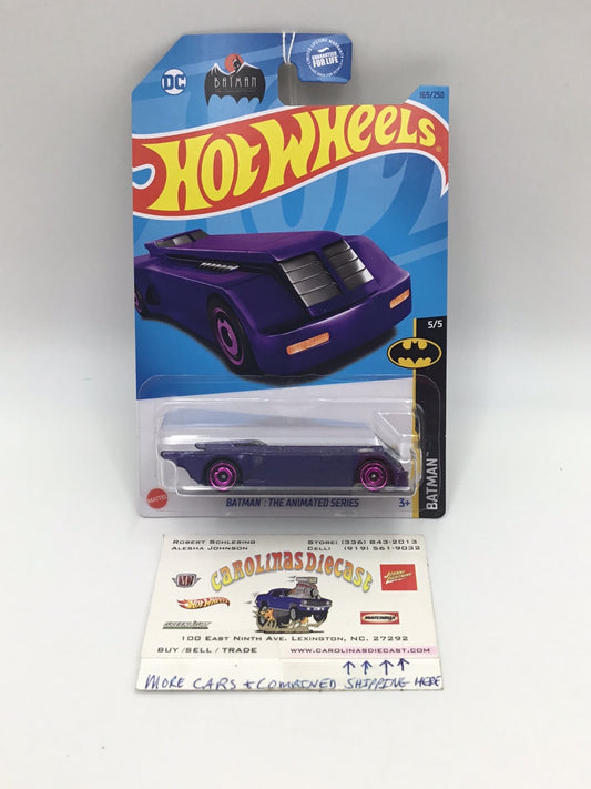 2023 hot wheels J case #169 Batman The Animated Series purple