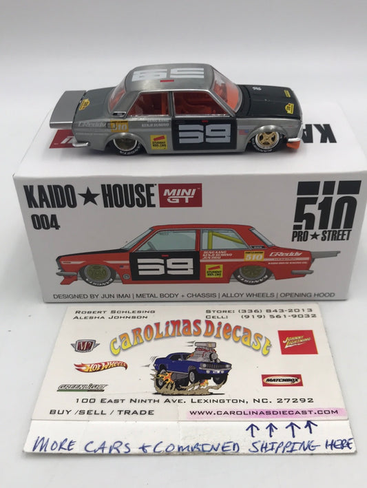 Mini GT Kaido House 1:64 510 Pro Street orange #4 CHASE
