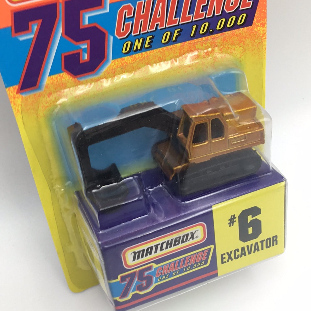 Matchbox 75 Challenge #6 Excavator 163E