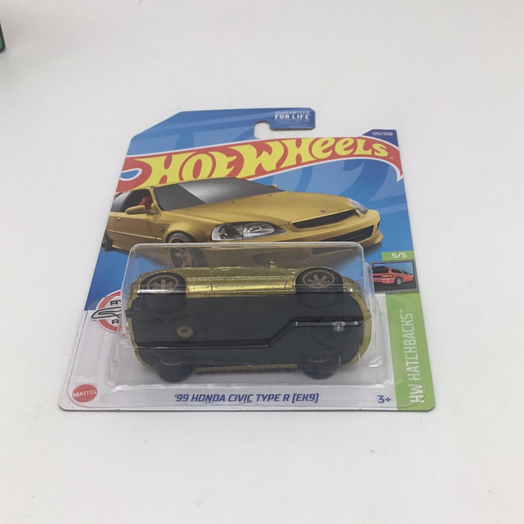 2022 99’ Gold Honda fashion Civic STH Hot Wheel