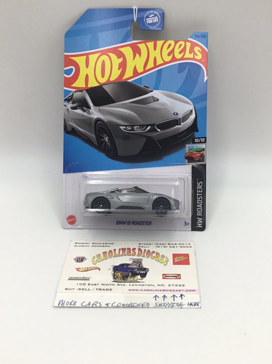 2023 hot wheels J case #156 BMW i8 Roadster silver 109B
