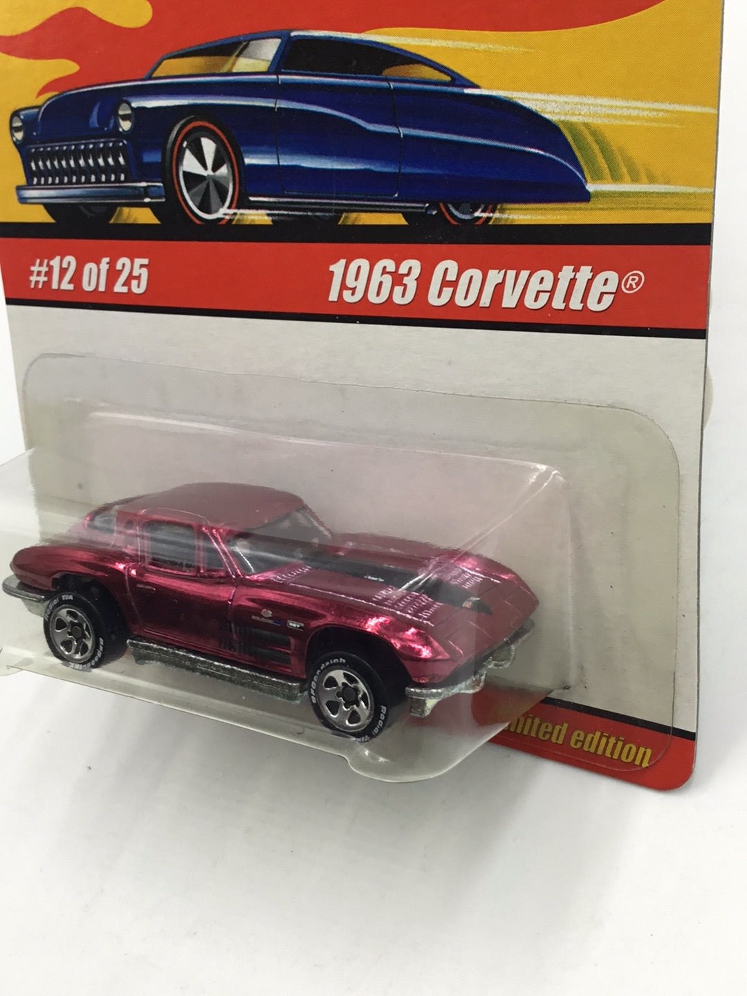 Hot wheels classics series 1 1963 Corvette Pink BB5
