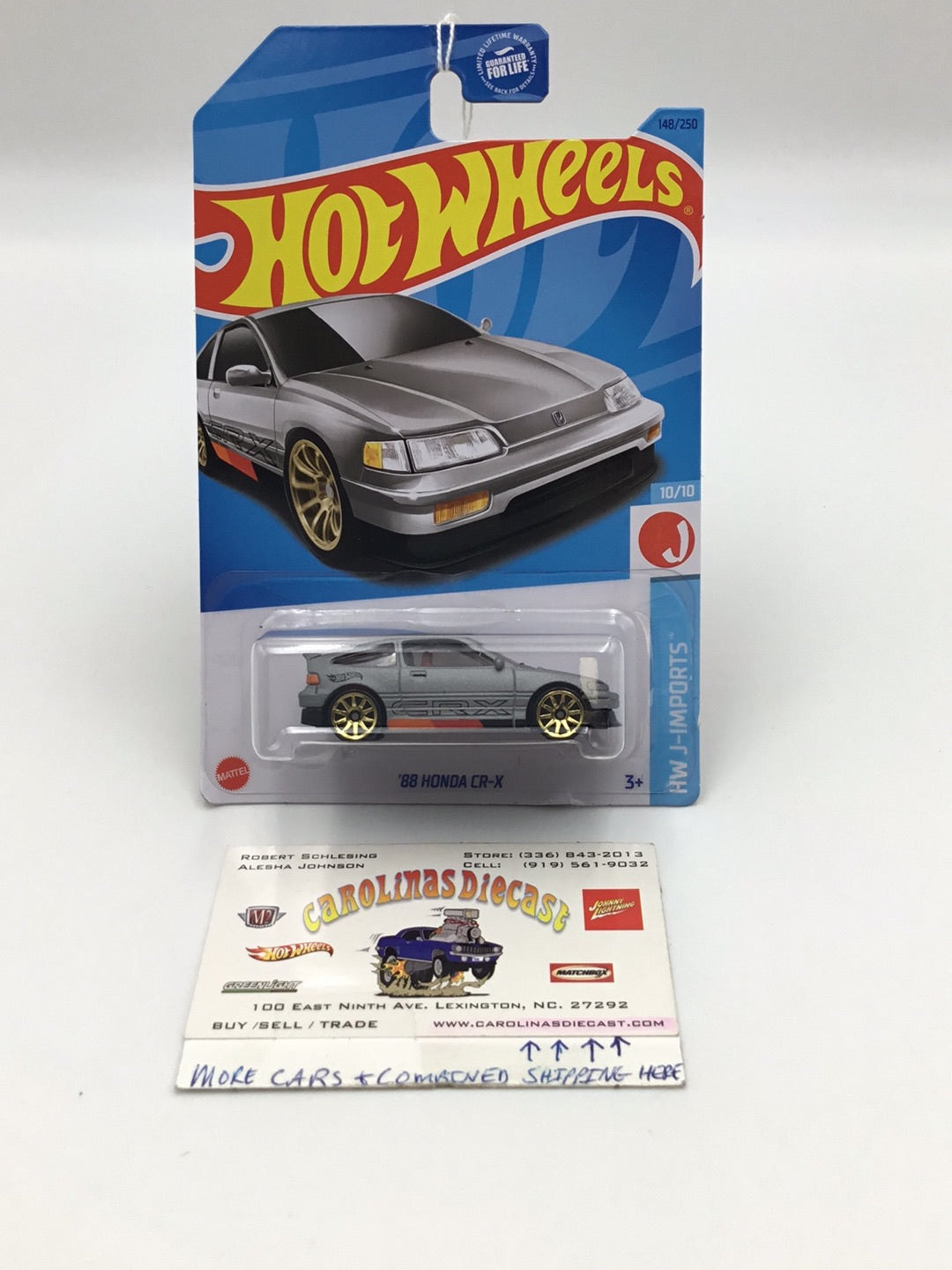 2023 hot wheels H case #148 88 Honda CR-X 77C