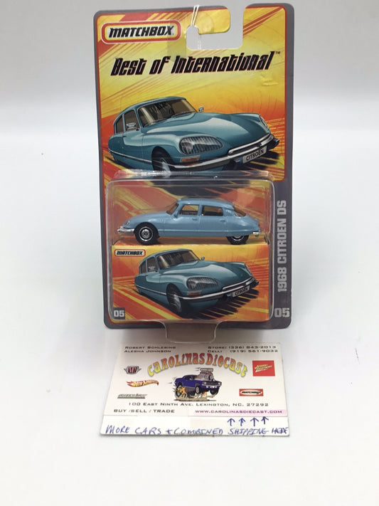 Matchbox Best of International #5 1968 Citroen DS VHTF