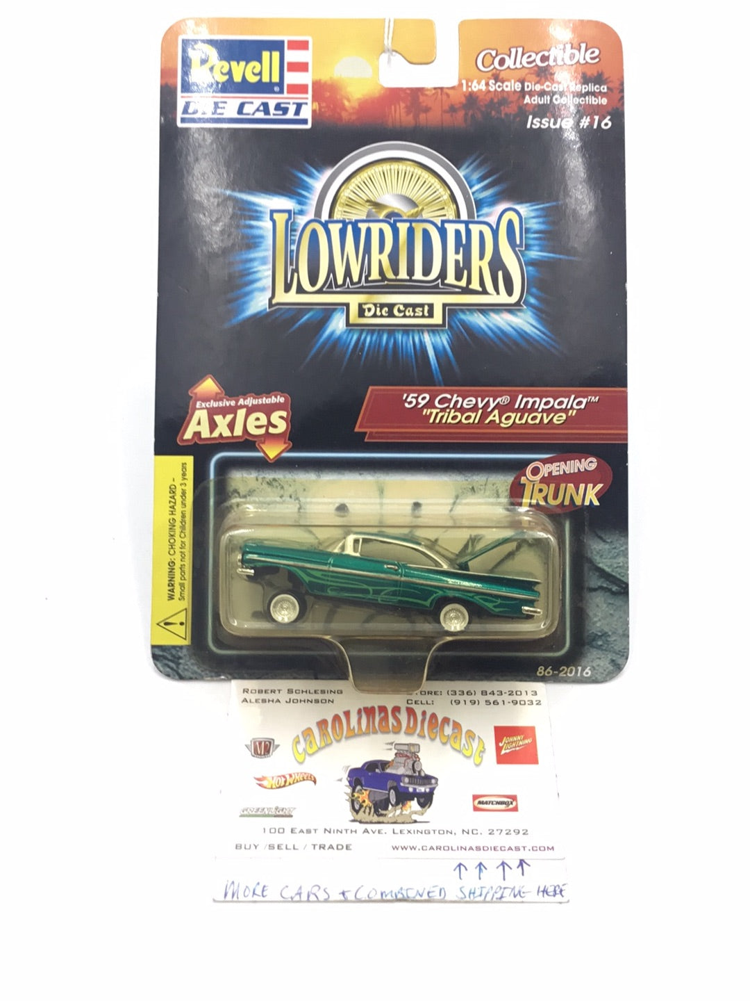 Revell Lowriders 1959 Chevy Impala Tribal Aguave #2