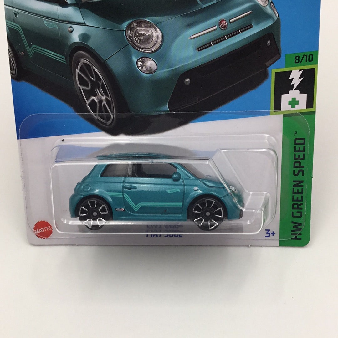 2023 hot wheels H case #144 Fiat 500e 64H