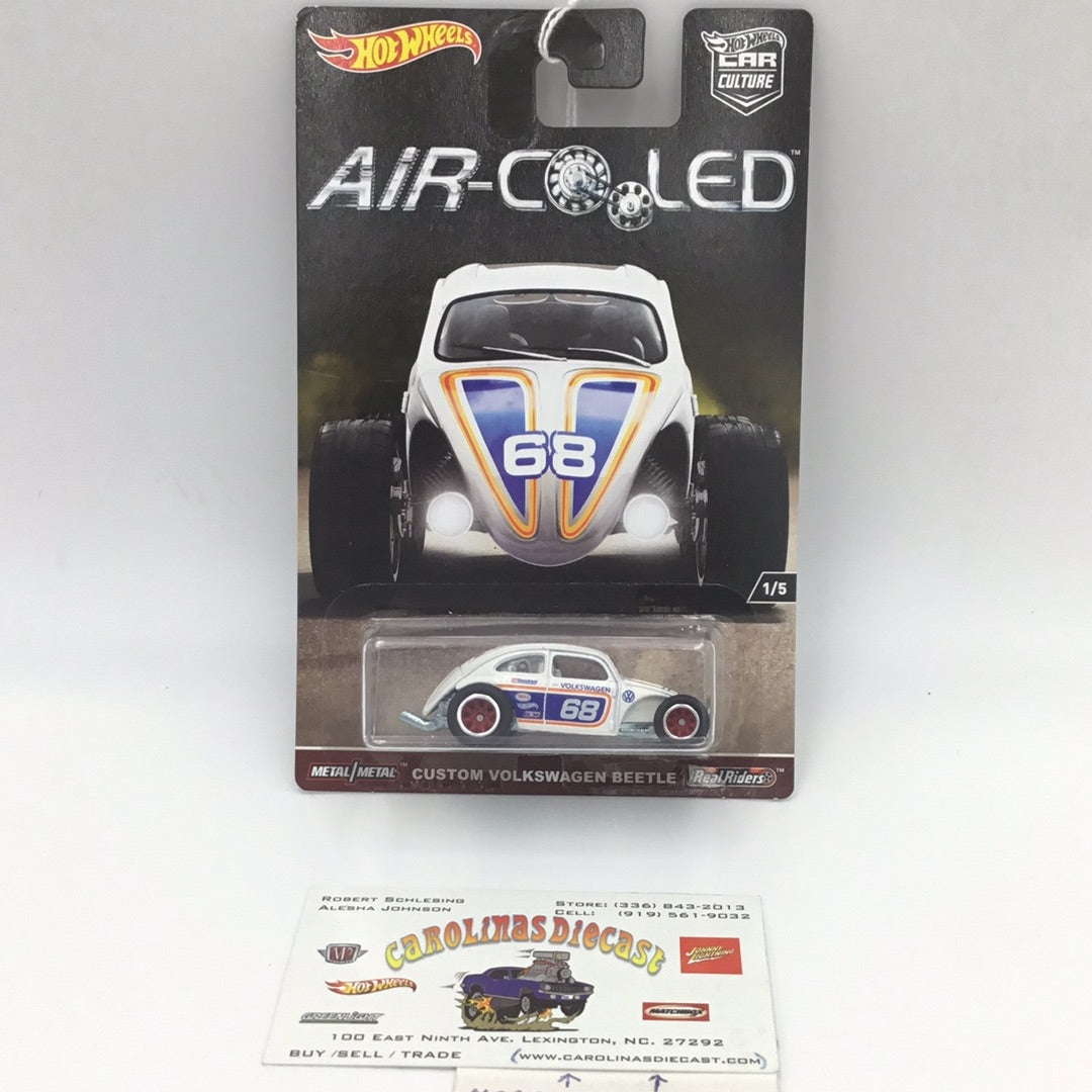 Hot wheels car culture air cooled Custom Volkswagen Beetle #1 F2