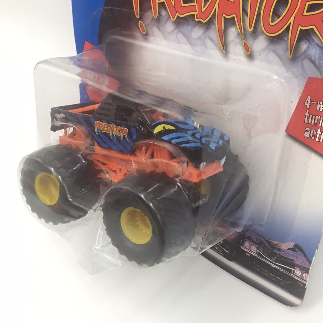 Hot Wheels monster jam Predator die cast body and chassis U2