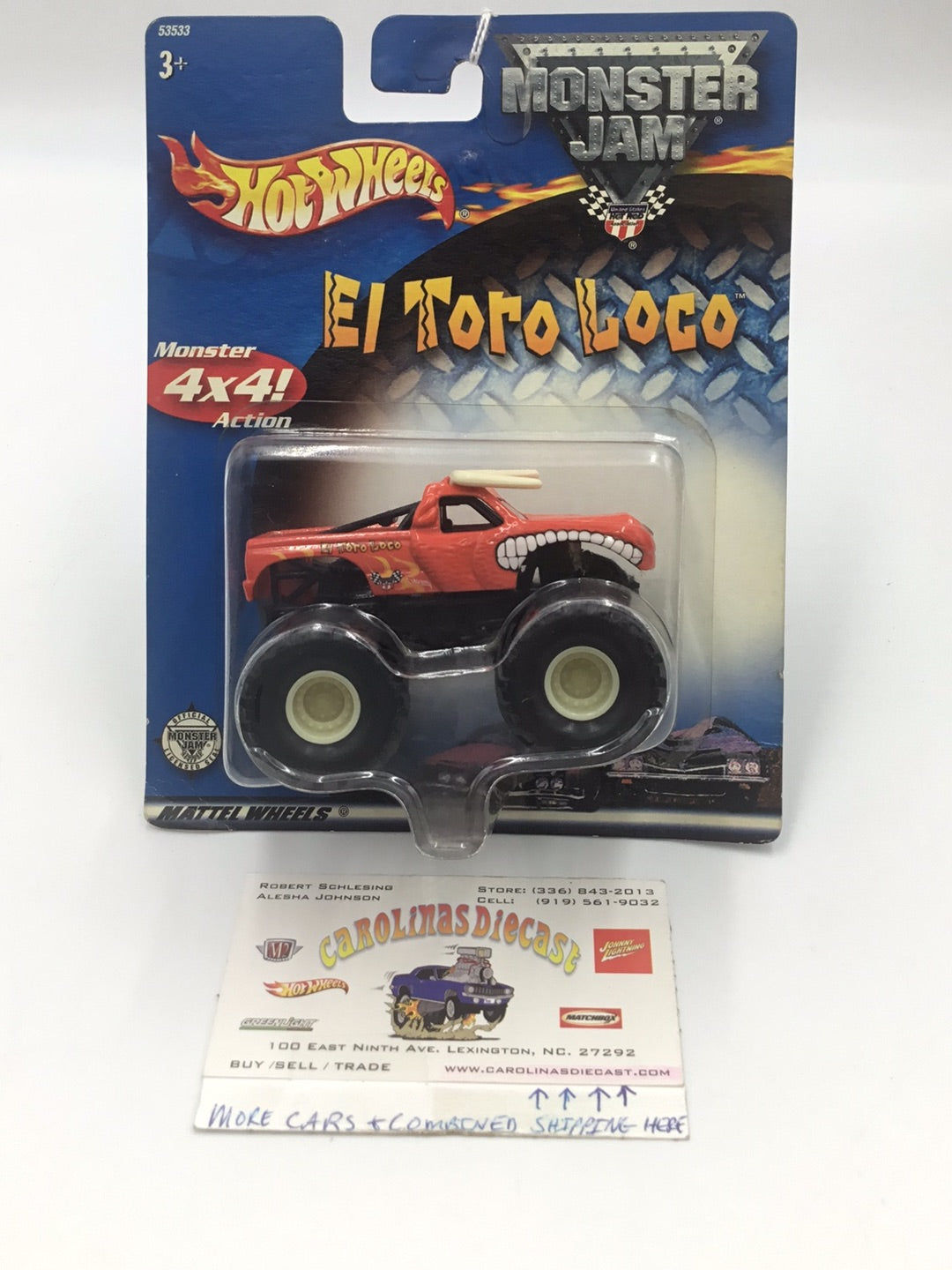 Hot Wheels monster jam El Toro Loco 126B