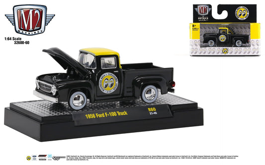 M2 Machines Detroit muscle 1956 Ford F-100 Truck mooneyes R60